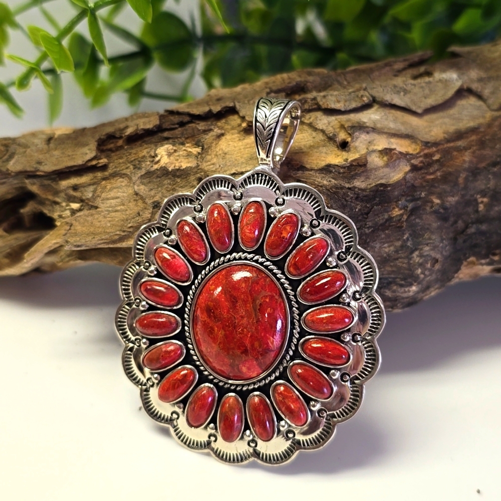 BBJ Designer Native American Southwest Heavy Sterling Silver .925 Gemstone
